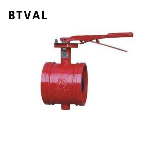 D81X groove handle butterfly valve