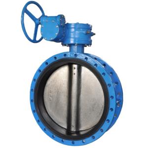 U flanged concentric butterfly valve